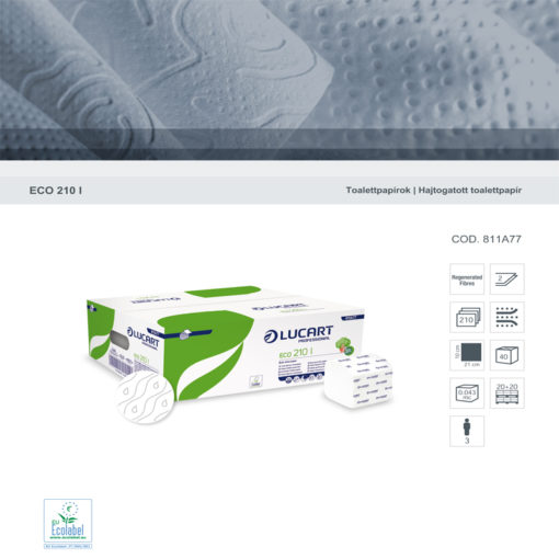 210 l Bulk Pack ECO hajtogatott toalettpapír