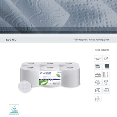 19 J ECO toalettpapír JUMBO