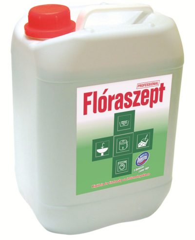 Flóraszept Professional aktívklór tartalmú általános tisztító- és fehérítőszer koncentrátum