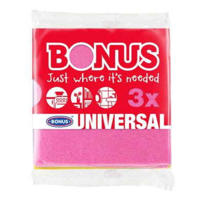 BONUS Universal törlőkendő 3db-os
