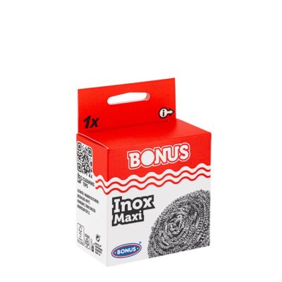 INOX Maxi spirál fém dörzsi 1/1 ECO