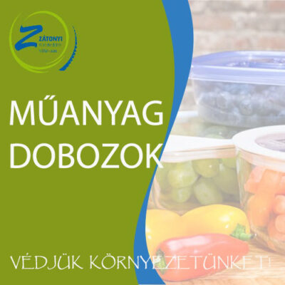 MŰANYAG DOBOZOK