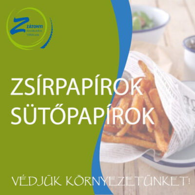 ZSÍR- ÉS SÜTŐPAPÍROK