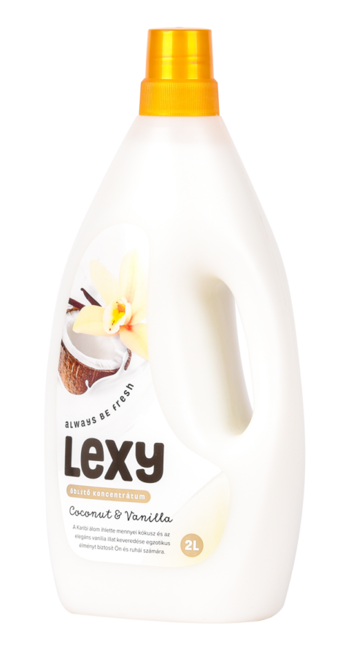 LEXY COCONUT & VANILLA öblítő koncentrátum 2 liter