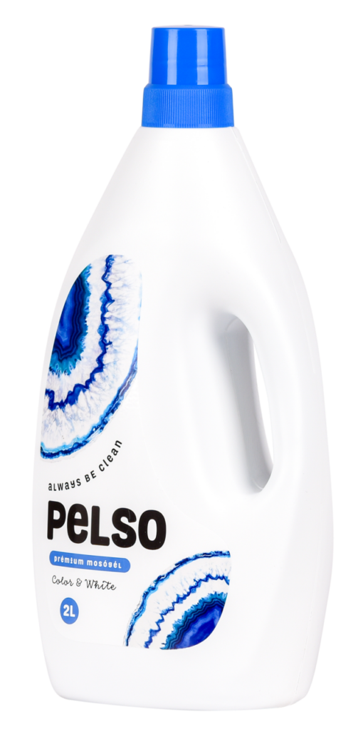 PELSO COLOR & WHITE folyékony mosószer 2 liter