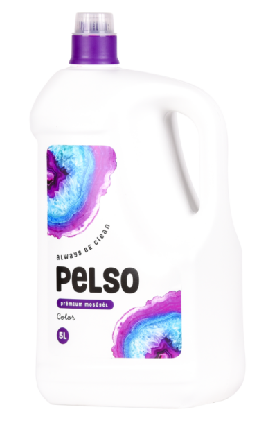 PELSO COLOR folyékony mosószer színes ruhákhoz 5 liter